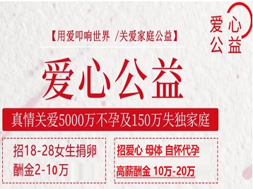 郎溪捐卵助孕生子 爱心志愿者招募